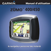 Garmin Zumo 450 Manuel D'utilisation