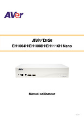 AVer DiGi EH1116H Nano Manuel Utilisateur