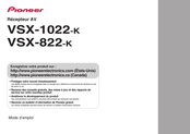 Pioneer VSX-822-K Mode D'emploi