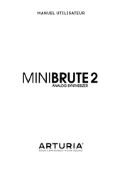 Arturia MiniBrute 2 Manuel Utilisateur
