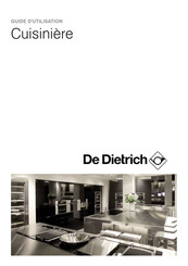 De Dietrich DCI 1593 Guide D'utilisation
