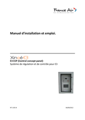 France Air Xinoe E3 Manuel D'installation Et Emploi