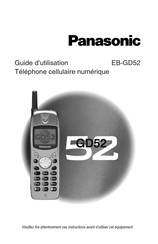 Panasonic EB-GD52 Guide D'utilisation