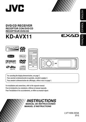JVC EXAD KD-AVX11 Manuel D'instructions