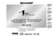 Sharp SD-CX1H Mode D'emploi