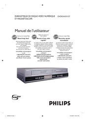 Philips DVDR3435V/37 Manuel De L'utilisateur