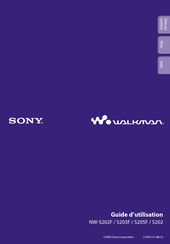 Sony Walkman NW-S205F Guide D'utilisation