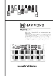 Hammond SKX Manuel D'utilisation