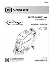 Nobles SPEED SCRUB 300 Manuel D'utilisation