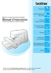 Brother 882-S96 Manuel D'instructions