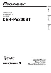 Pioneer DEH-P6200BT Mode D'emploi