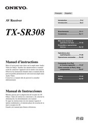 Onkyo TX-SR308R Manuel D'instructions