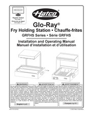 Hatco Glo-Ray GRFHS-PTT16 Manuel D'installation
