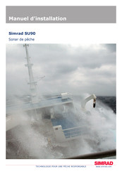 Simrad SU90 Manuel D'installation