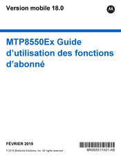 Motorola MTP8550Ex Guide D'utilisation