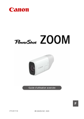 Canon PowerShot ZOOM Guide D'utilisation