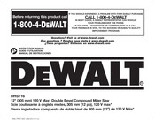 DeWalt DHS716 Guide D'utilisation