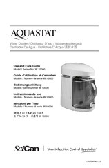 SciCan Aquastat W 10000 Guide D'utilisation Et D'entretien