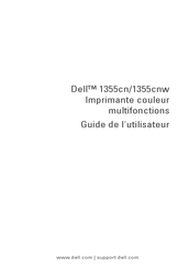 Dell 1355cn Guide De L'utilisateur