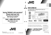 JVC KW-XR610 Manuel D'instructions
