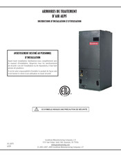 Goodman AEPF4260 Instructions D'installation Et D'utilisation