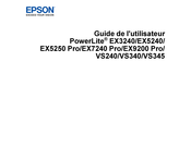 Epson PowerLite EX7240 Pro Guide De L'utilisateur