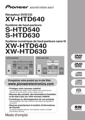Pioneer XW-HTD630 Mode D'emploi