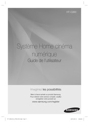 Samsung HT-C350 Guide De L'utilisateur