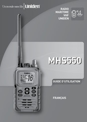 Uniden MHS550 Guide D'utilisation