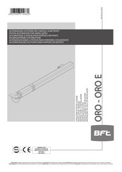 BFT ORO Instructions D'installation