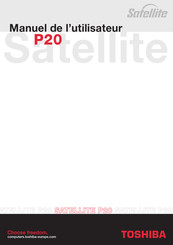 Toshiba Satellite P20 Manuel De L'utilisateur