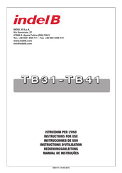 Indel B TB 33 Instructions D'utilisation