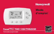 Honeywell FocusPRO TH6220D Mode D'emploi