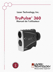 Laser Technology TruPulse 360 Manuel De L'utilisateur