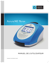 Astute Medical 140 METER Manuel De L'utilisateur