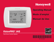 Honeywell VisionPRO IAQ Mode D'emploi
