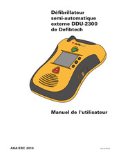 Defibtech DDU-2300 Manuel De L'utilisateur