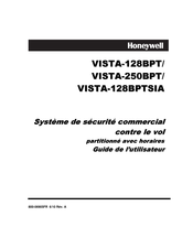 Honeywell VISTA-250BPT Guide De L'utilisateur
