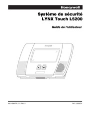 Honeywell LYNX Touch L5200 Guide De L'utilisateur