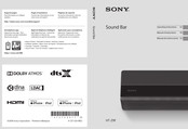 Sony HT-Z9F Manuel D'instructions