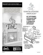 Town & Country Fireplaces TCWS54 Instructions D'installation