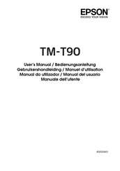 Epson TM-T90 Manuel D'utilisation