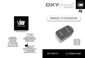 VISIOMED OXYcheck VM-300C18 Manuel D'utilisation