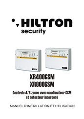 Hiltron security XR400GSM Manuel D'installation