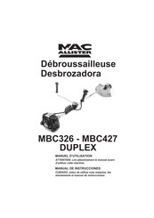 MacAllister MBC427 Manuel D'utilisation