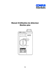 Compur Monitors Monitox Plus Manuel D'utilisation