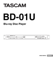 Tascam BD-01U Mode D'emploi