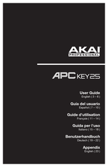 Akai Professional APC KEY 25 Guide D'utilisation