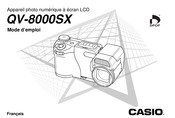 Casio QV-8000SX Mode D'emploi