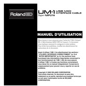 Roland ED UM-1 Manuel D'utilisation